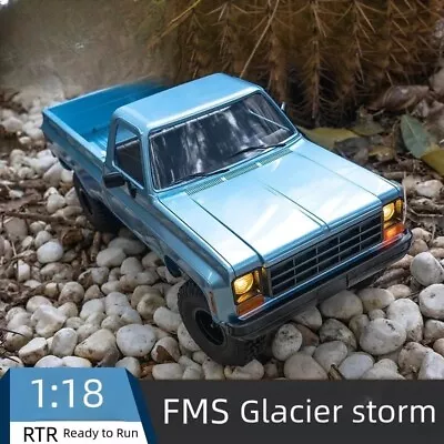 FMS 1/18 Glacier Storm Electric Mini Truck 4WD Off-road RC Crawler • $179.89