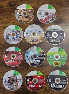 Xbox 360 Game Lot 11 Discs Call Of Duty Black Ops II - Discs Only - Tested  • $21.99