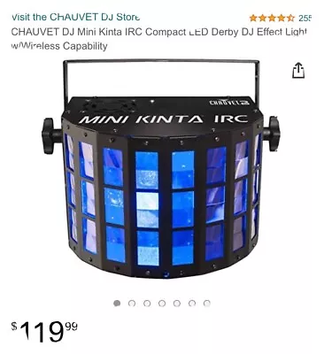 Mini - CHAUVET DJ Kinta FX LED Multiple Effect Light • $100