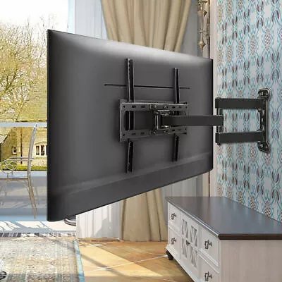 Full Motion TV Wall Mount Bracket Holder Single Stud For 26-55  Samsung Vizio LG • $33.96