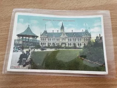 Postcard - Municipal Building Middlesborough • £2