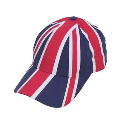 Union Jack Baseball Cap    All Over Print UK Seller • £6.90