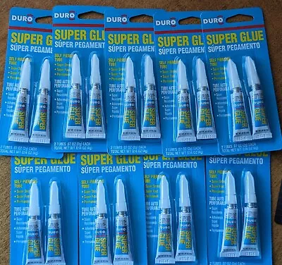 Super Glue-Loctite/Henkel Duro .07oz (2g) Each  NEW  - Lot Of 9- (Box 18) • $18.99