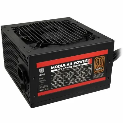 Kolink Modular Power 500W 80 Plus Bronze Modular Power Supply • £60.99