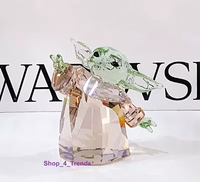 New SWAROVSKI Collection 5583201 Star Wars Mandalorian The Child Baby Yoda Grogu • $148.75