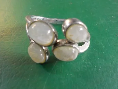 $7.99 • Buy Sterling Silver Ring Size 10 Odd Shape (SE BX)