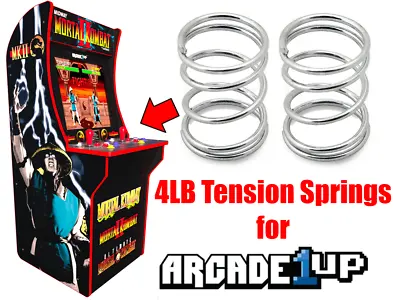 Arcade1up Mortal Kombat - 4LB Tension Springs UPGRADE! (2pcs) • $8.95