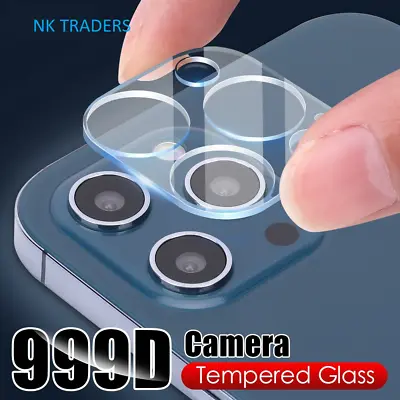 Full Cover For IPhone 15 14 13 12 11 Tempered Glass Rear Camera Lens Protector • £3.79