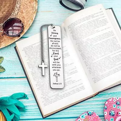 Inspirational Metal BookmarksBook Marker Clip For Book Lovers' Q6I8 P9D9 • $1.98