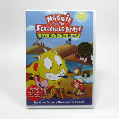 Maggie And The Ferocious Beast - Lets Go To The Beach (DVD 2003) New & Sealed • $19.95