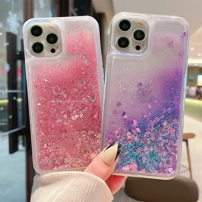 $8.95 • Buy Fashion Quicksand Case For IPhone 13 12 11 Pro X XR XS Max 8 7 + 6 6S Plus Cover