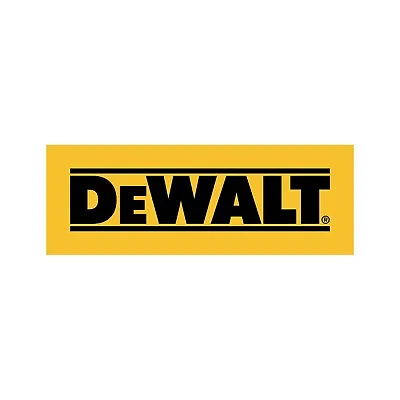 Dewalt Tools Black Logo Vinyl Decal - Peel & Stick - Available In Various Sizes • $4