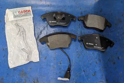 Bosch QuietCast Premium BP1107 Disc Brake Pads Set Front W/ Sensor • $35.99