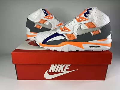 Nike Air Trainer SC High White  Auburn  Light Zen Grey Tart DV2212-100 Mens Size • $150.95