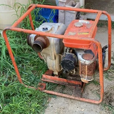 Used Multiquip Water Trash Pump 3  Inlet Robin Wisconsin W Hose Tested & Works! • $425