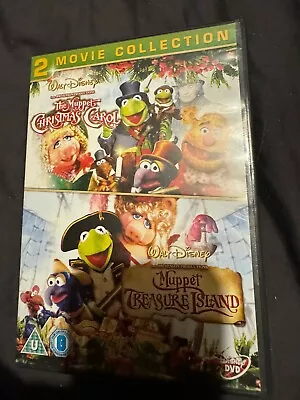 The Muppet Christmas Carol / Muppet Treasure Island [DVD] • £3.99