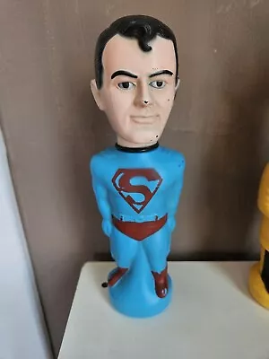 Vintage 1960's Colgate Palmolive Soaky Toy Character Bottle Figure DC SUPERMAN • $25