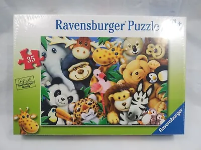 Ravensburger Plush Animals 35 Pieces Kids Jigsaw Puzzle NIB • $8.44