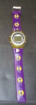 Vintage 2002 McDonalds NBA Los Angeles Lakers Digital Watch ‘It's Laker Time!’ • $12