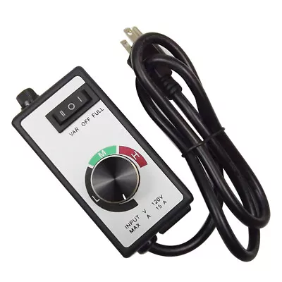 Motor Speed Controller Universal Router Fan Variable Electric Rheostat AC 120V • $17.84