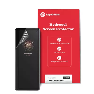 Xiaomi Mi Mix Fold Compatible Hydrogel Screen Protector Full Cover [2 Pack] • $29.88