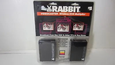 Rabbit Video Caster Wireless VCR Multiplier VC2000 Gemini Industries 1990 NOS • $22.94