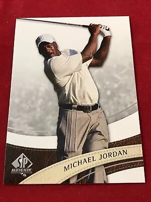 Michael Jordan 2013-14 SP Authentic Golf Card #23 Chicago Bulls HOF Mint GOAT • $123.23