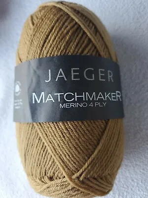 Jaeger Matchmaker Yarn Merino 4 Ply 100% Merino Wool Color 756 • $14