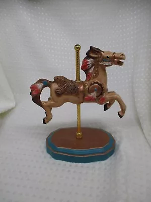 Vintage Carousel Horse Handmade From Ceramic Mold Hand Painted And Signed • $24.95