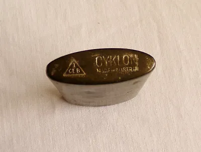 Rare Vintage Brass CYKLON Made In Austria Lighter Parts Repair Predecessor Zippo • $12