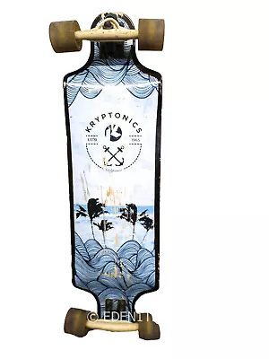 2015 Kryptonics Longboard Skateboard Beach Island #162914 • $136.47