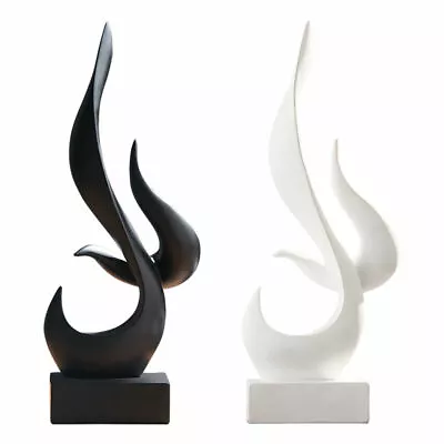 Abstract Statue Modern Home Accent Table Decoration Sculpture Arts Ornaments • £18.78