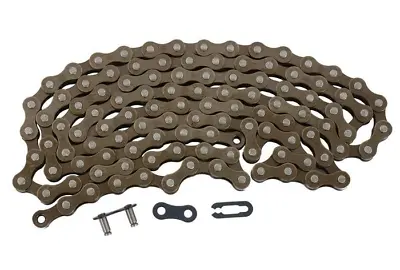 YBN S-410 Singlespeed Chain — 1/8  X 96 Links / Brown — AUS STOCK — Bike BMX • $19.99
