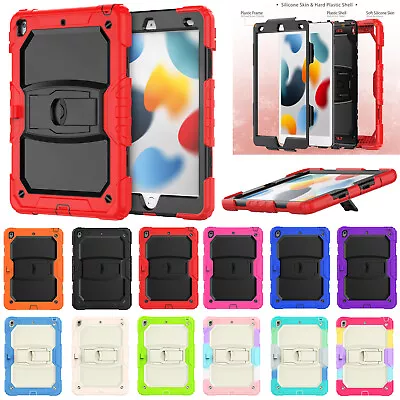 For IPad 10.2  9th/8th/7th Gen/9.7  6th/Air 3/mini Shockproof Rubber Stand Case  • $17.99