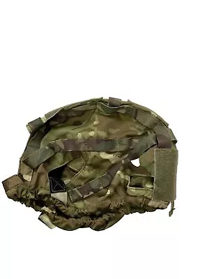 New British Army Issue Revision Galvion Helmet Removable Cover Mtp Size Medium • £14.99