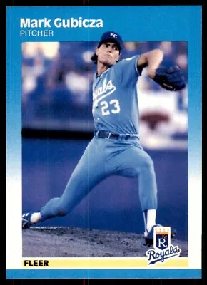 1987 Fleer Mark Gubicza A Kansas City Royals #368 • $1.85