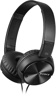$115.95 • Buy Sony ZX110 On-Ear, Noise Cancelling Headphones, Black