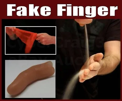 £3.95 • Buy Sixth Fake Finger Like A Thumb Tip But Has Bigger Load New Salt Silk Magic Trick
