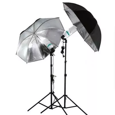 Photography Umbrella For Lamp Photo Video Studio Kit Light Continuous Soft White • $15.34