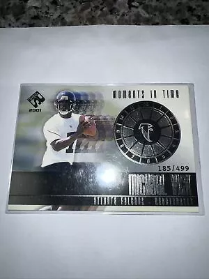 2001 Pacific Private Stock Moments In Time #/499 Michael Vick #1 Rookie Mint • $6.99