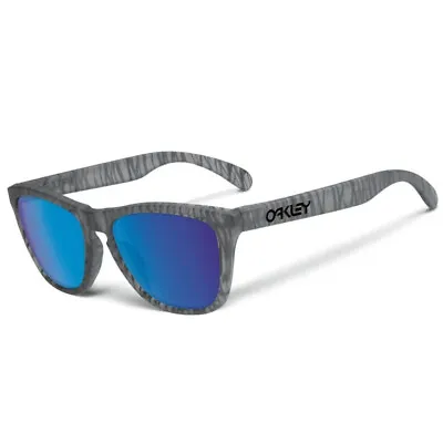 Oakley Sunglasses FROGSKINS Urban Jungle Matte Grey W/Sapphire Iridium OO9013-68 • $195.80