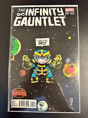 Marvel The Infinity Gauntlet No. 1 - Skottie Young Variant Edition  • £10