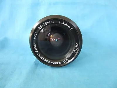 Vivitar Macro Focusing Zoom 28-70mm For Pentax K Series & Ricoh Film Cameras • $12.50