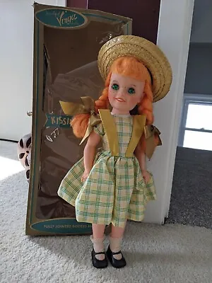 $200 • Buy Very Rare Virga Doll, 15 Inch 'Kissin Kuzzins'  Orange Braided Hair & Freckles!