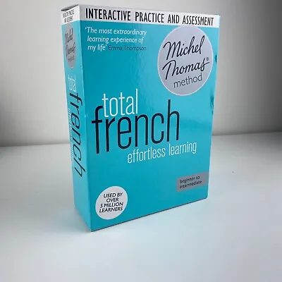Michel Thomas Method: Total French CD ROM Audiobook Language Learning • $64.35