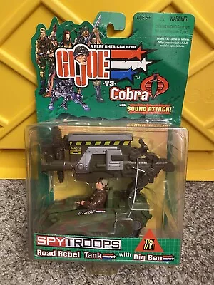 GI Joe Road Rebel Tank W/ Big Ben Spy Troops Sealed NEW • $29.99