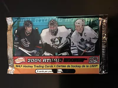 2003-04 Pacific Atomic Hockey McDonald’s Unopened Hockey Lot Of 4 Packs • $3.99