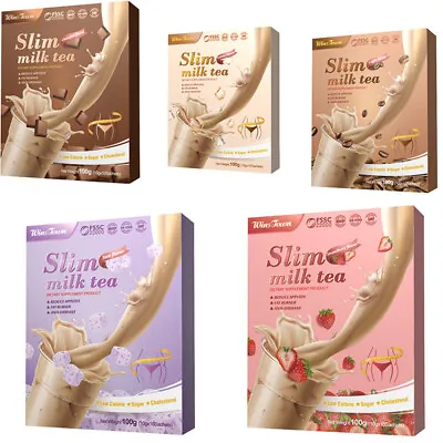 Slim Milk Tea Original Tea Belly Fat Burning Delicious Weight Loss Detox Tea100g • $12.11