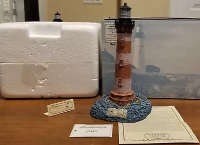 Harbour Lights HL190 Morris Island SC (Now) Lighthouse With Box Insert & COA • $45